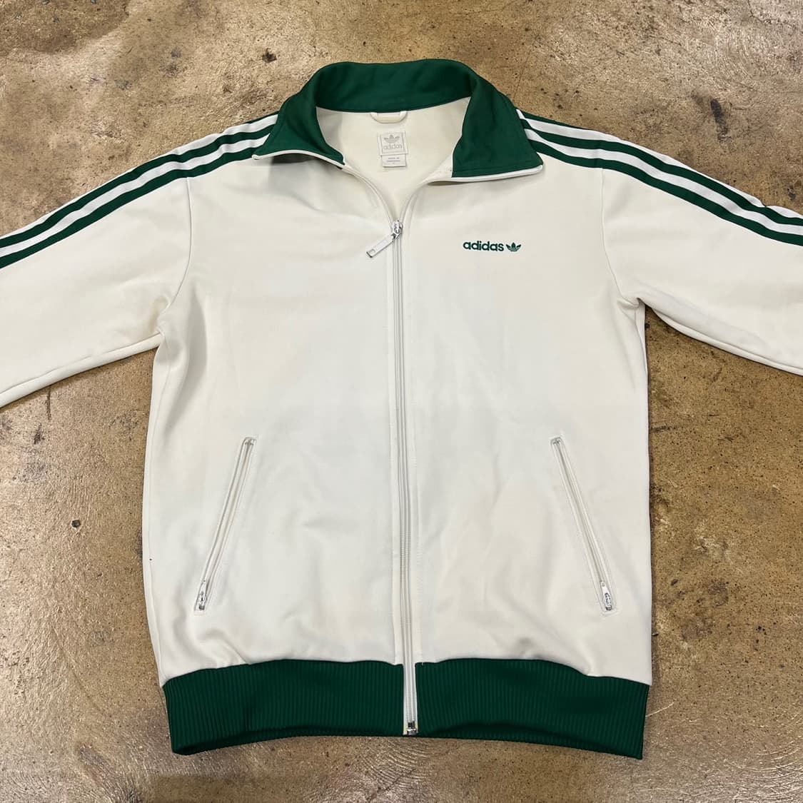 아디다스 흰초 베켄바우어 져지 트랙탑 상품이미지3