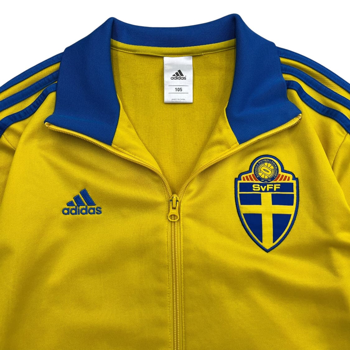 아디다스 스웨덴 블루라인 옐로우 트랙탑 105 상품이미지6