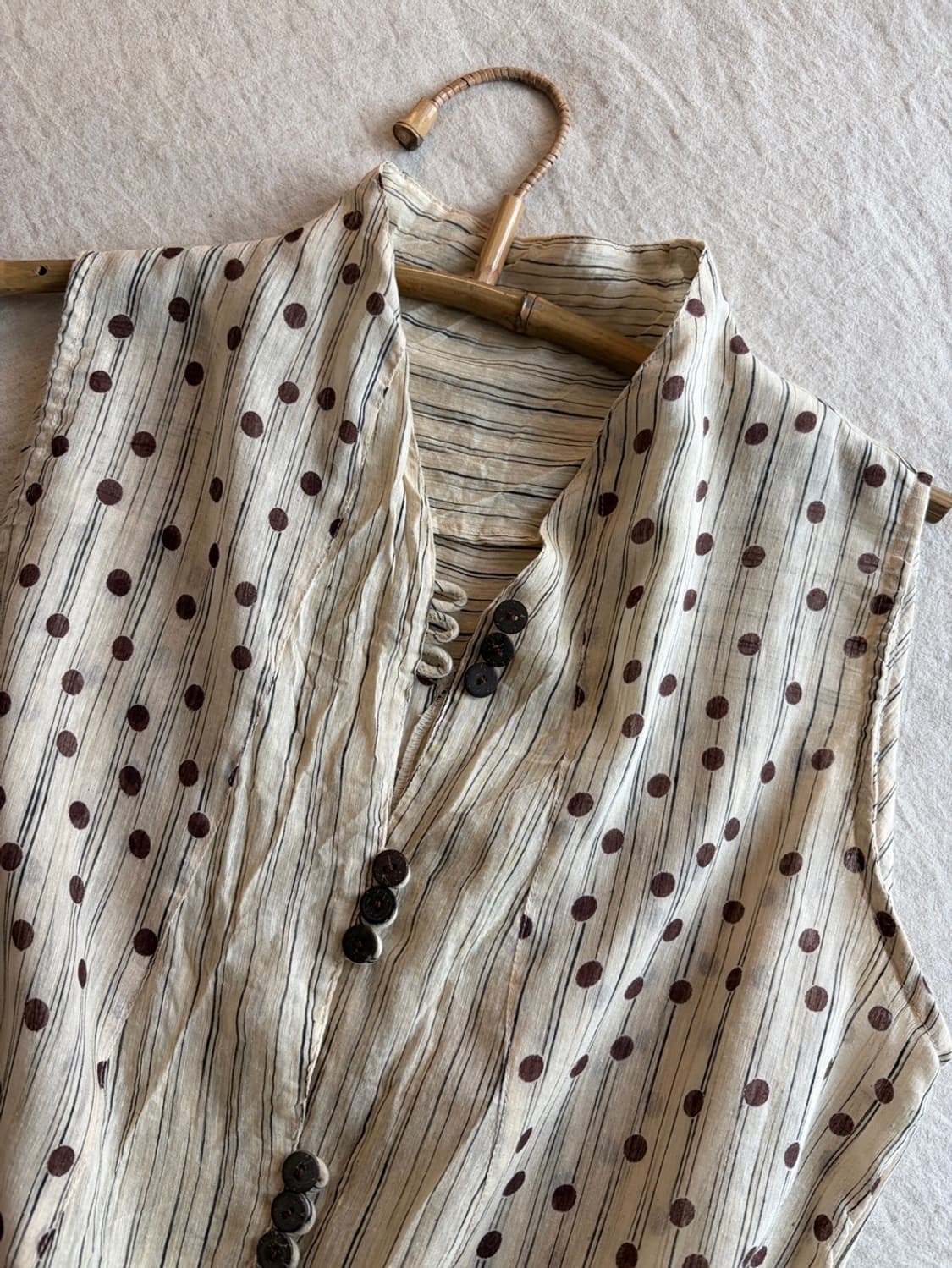 dot vest 상품이미지6
