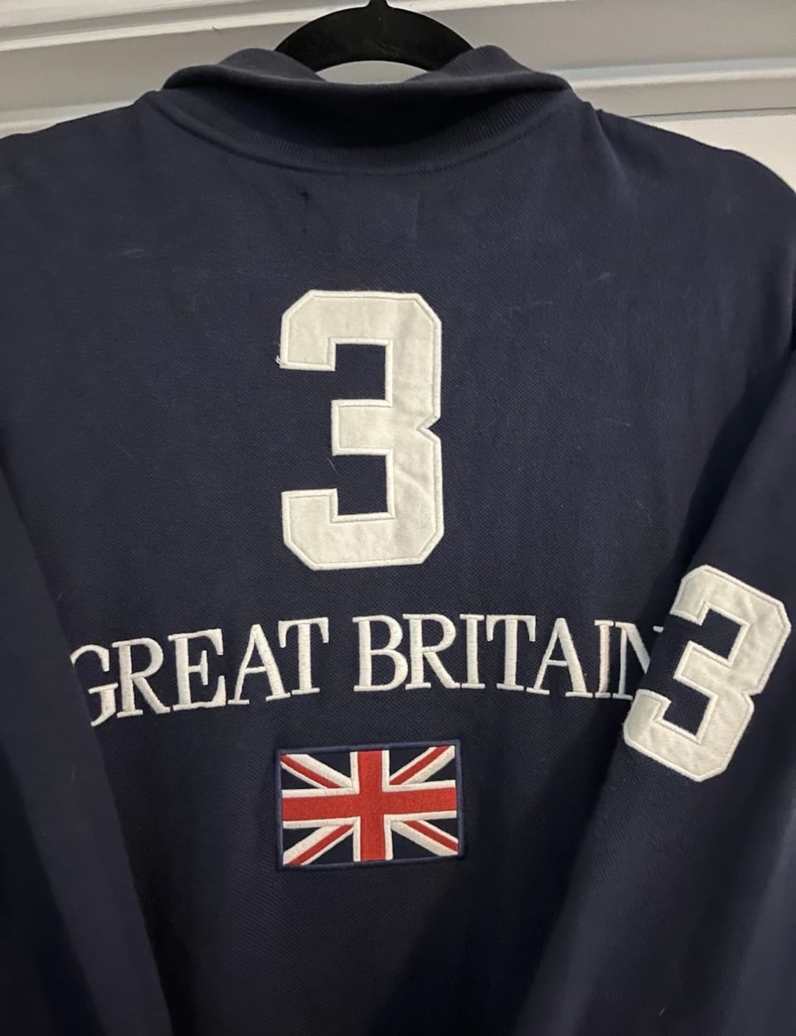 폴로 빅포니 브리튼 후드집업 네이비 상품이미지2