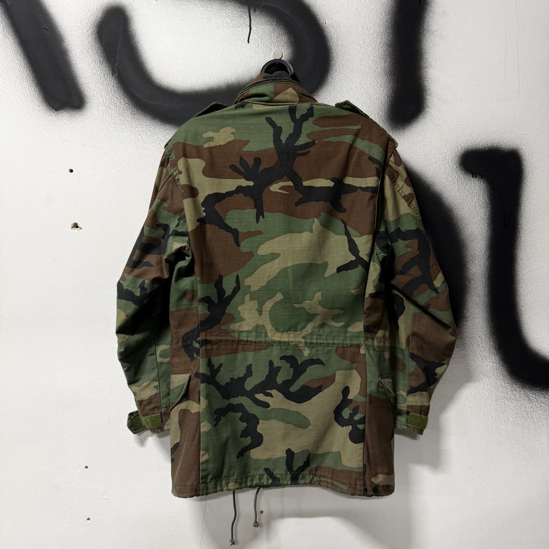 USA 알파인더스트리 1986년 오리지널 군납 우드랜드 M65 필드 자켓 상품이미지2