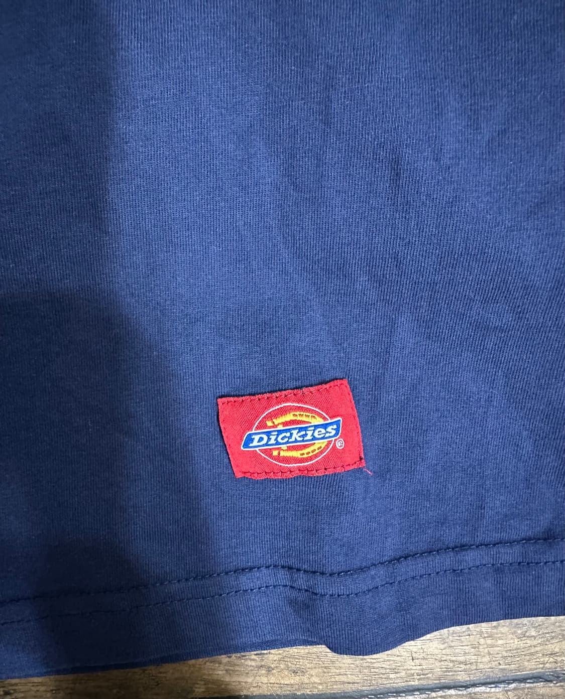 디키즈 네이비 반팔티 실측사이즈 L 상품이미지4