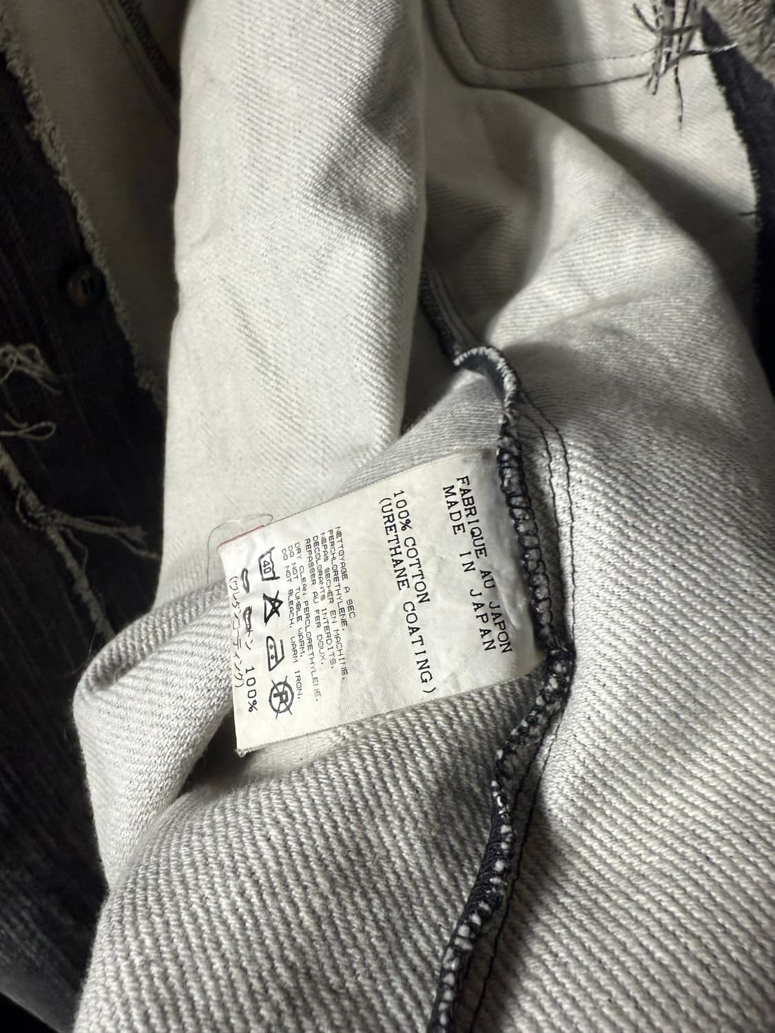 Rip Van Winkle Frayed Denim Shirt Jacket 상품이미지6