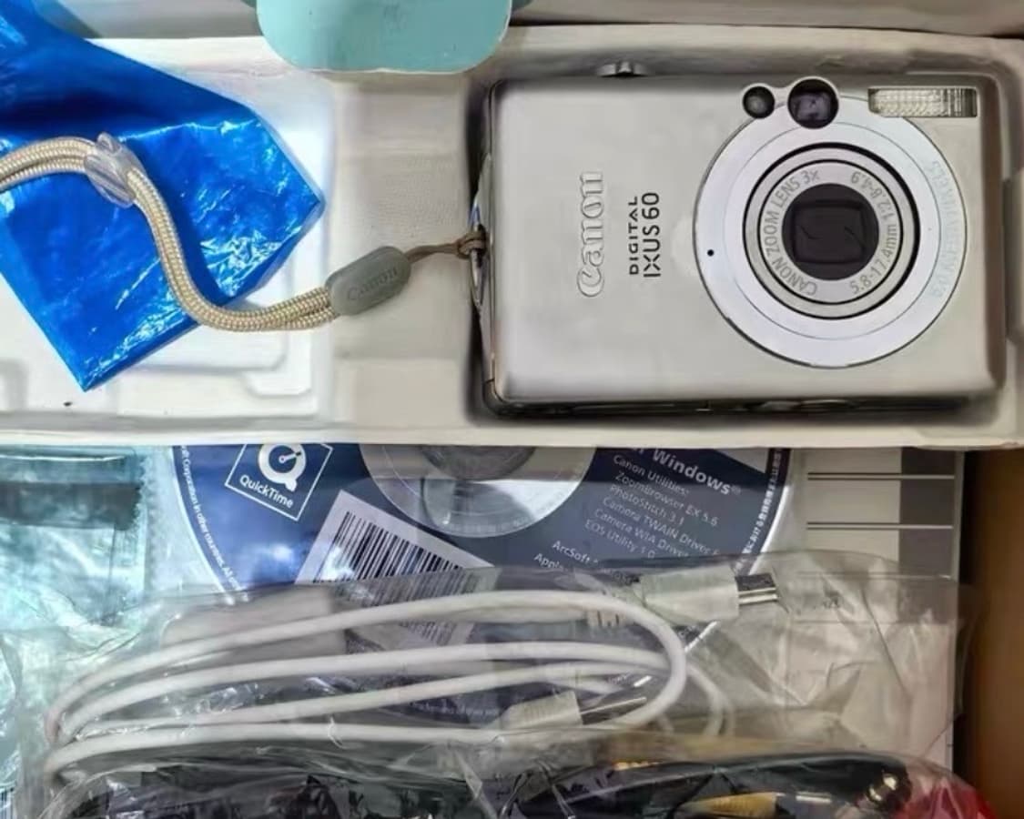 캐논 익서스 60 CANON IXUS 60 빈티지 디지털카메라 디카 상품이미지8