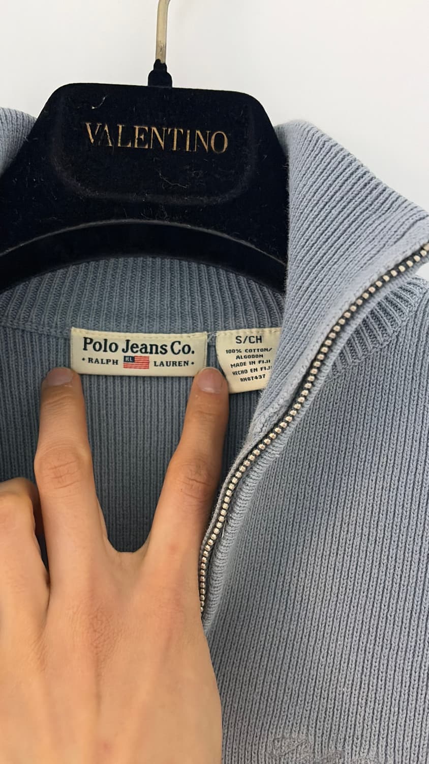 폴로진스 반집업 니트 S 44,55 정품 상품이미지3