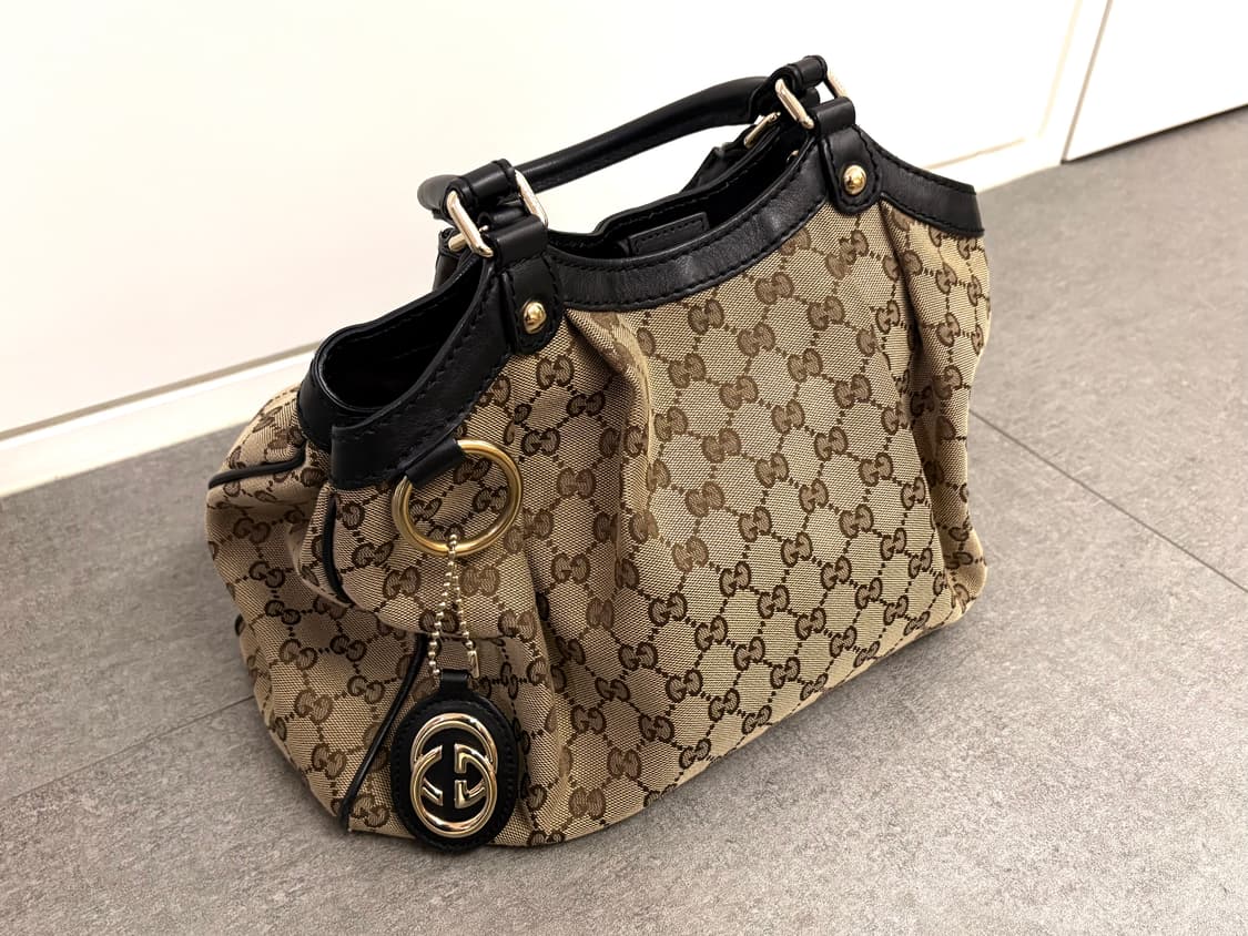 (무료배송) GUCCI 자카드 수키 호보백 상품이미지2