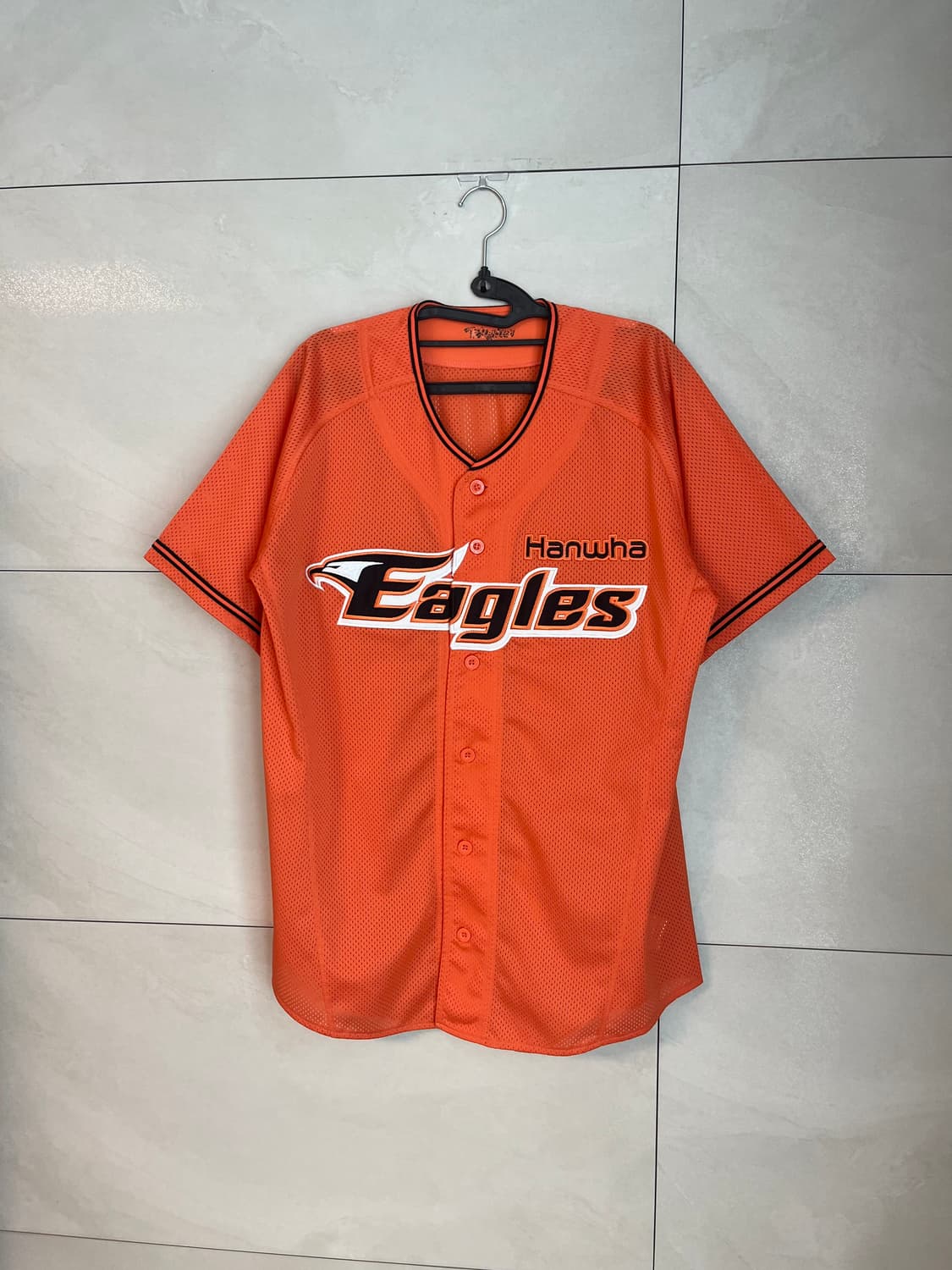 한화 이글스 레플리카 노마킹 홈 야구 유니폼 [100] 상품이미지4