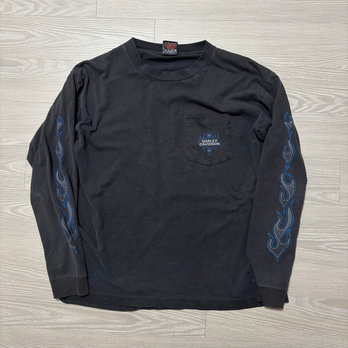 할리데이비슨 블루플레임 롱슬리브 상품이미지1