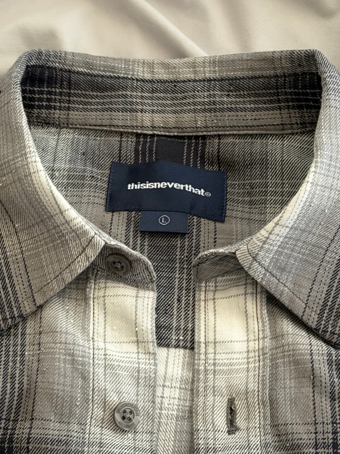 디스이즈네버댓 체크셔츠 상품이미지2