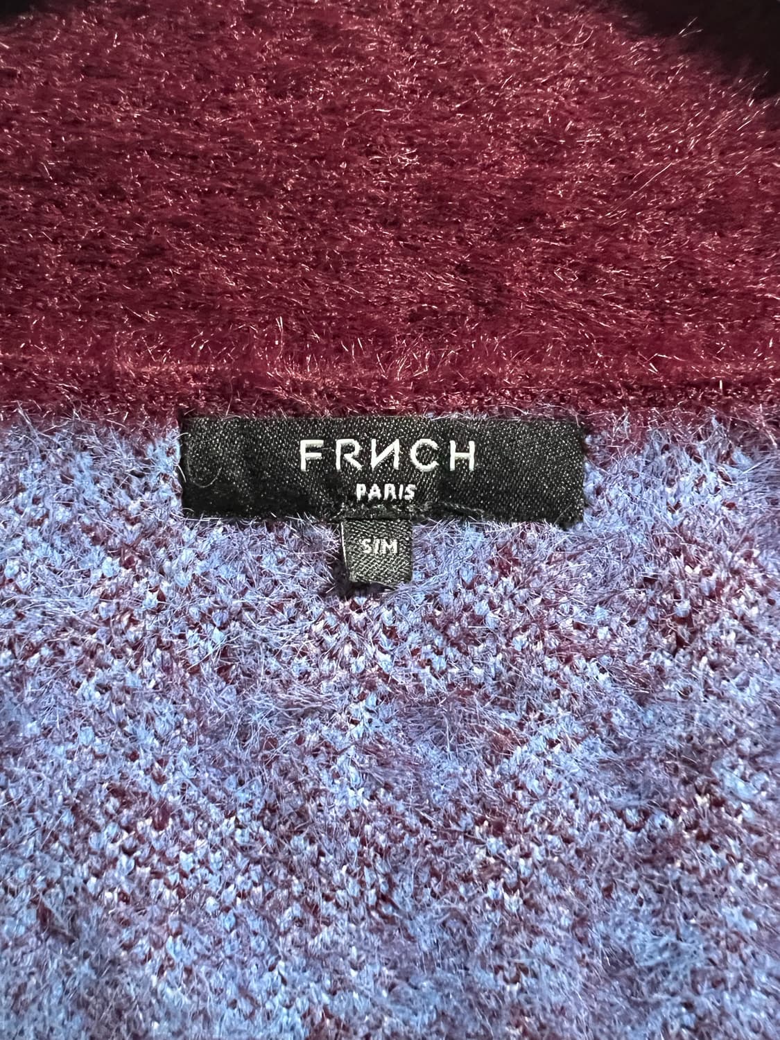 FRNCH PARIS 체크 가디건 상품이미지3