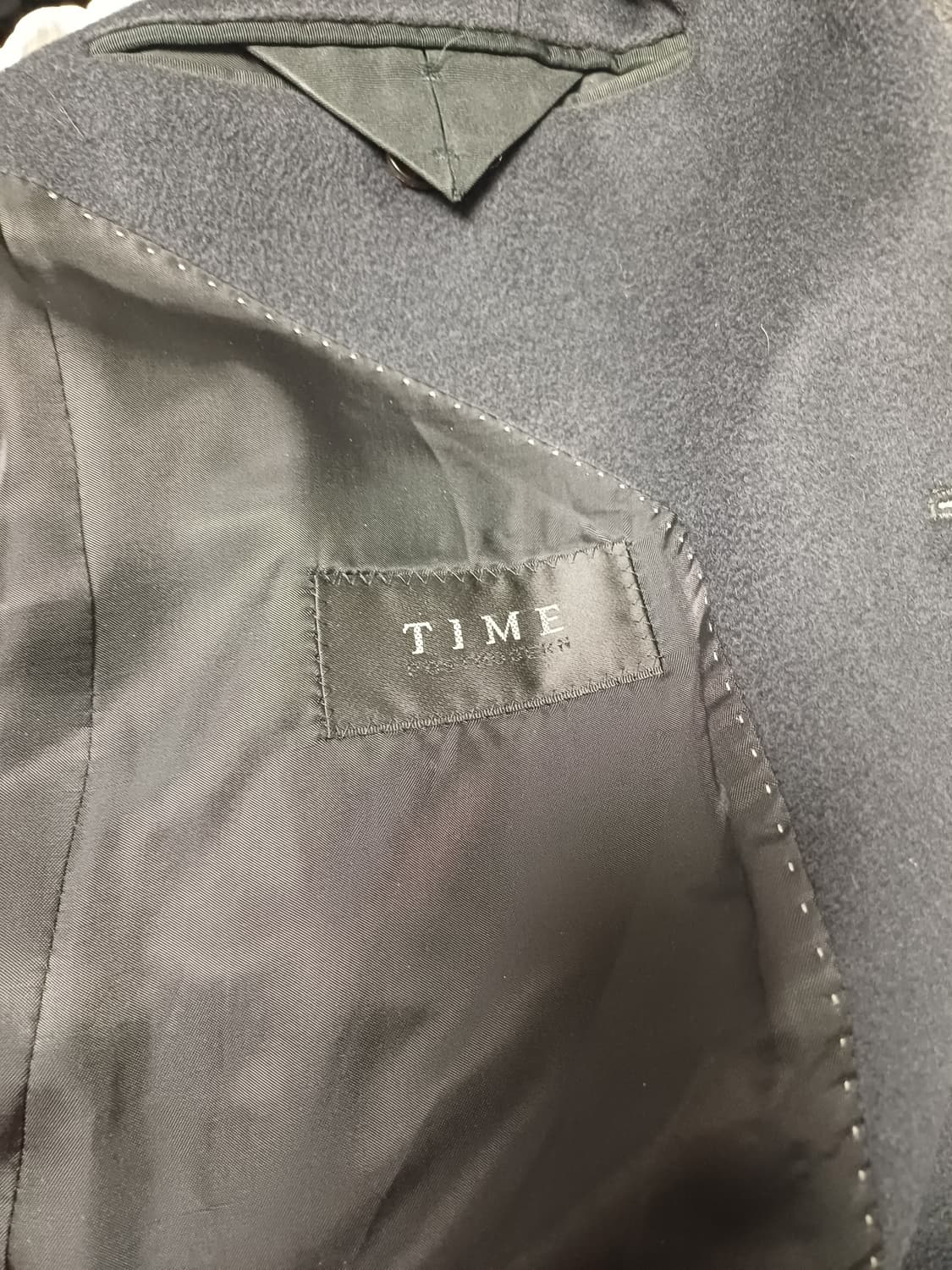 TIME 한섬 남성 울캐시미어 코트 95 상품이미지6