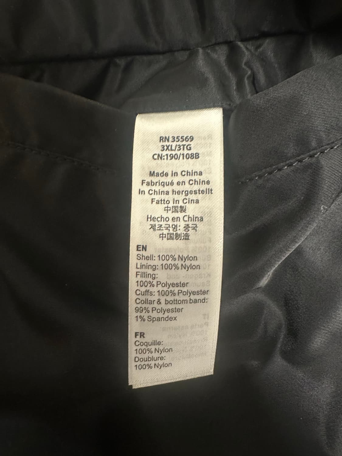 알파인더스트리 MA-1 항공점퍼 3XL 상품이미지8