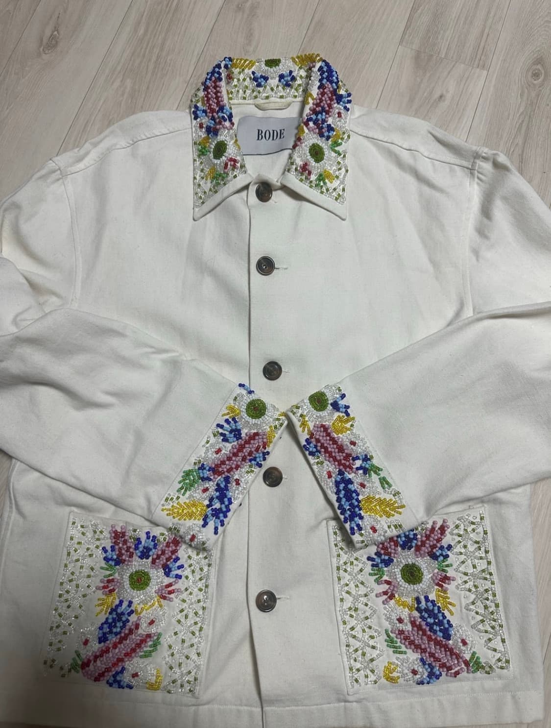 Bode 플라워 비즈 자켓 S/M (103-105사이즈) 상품이미지1