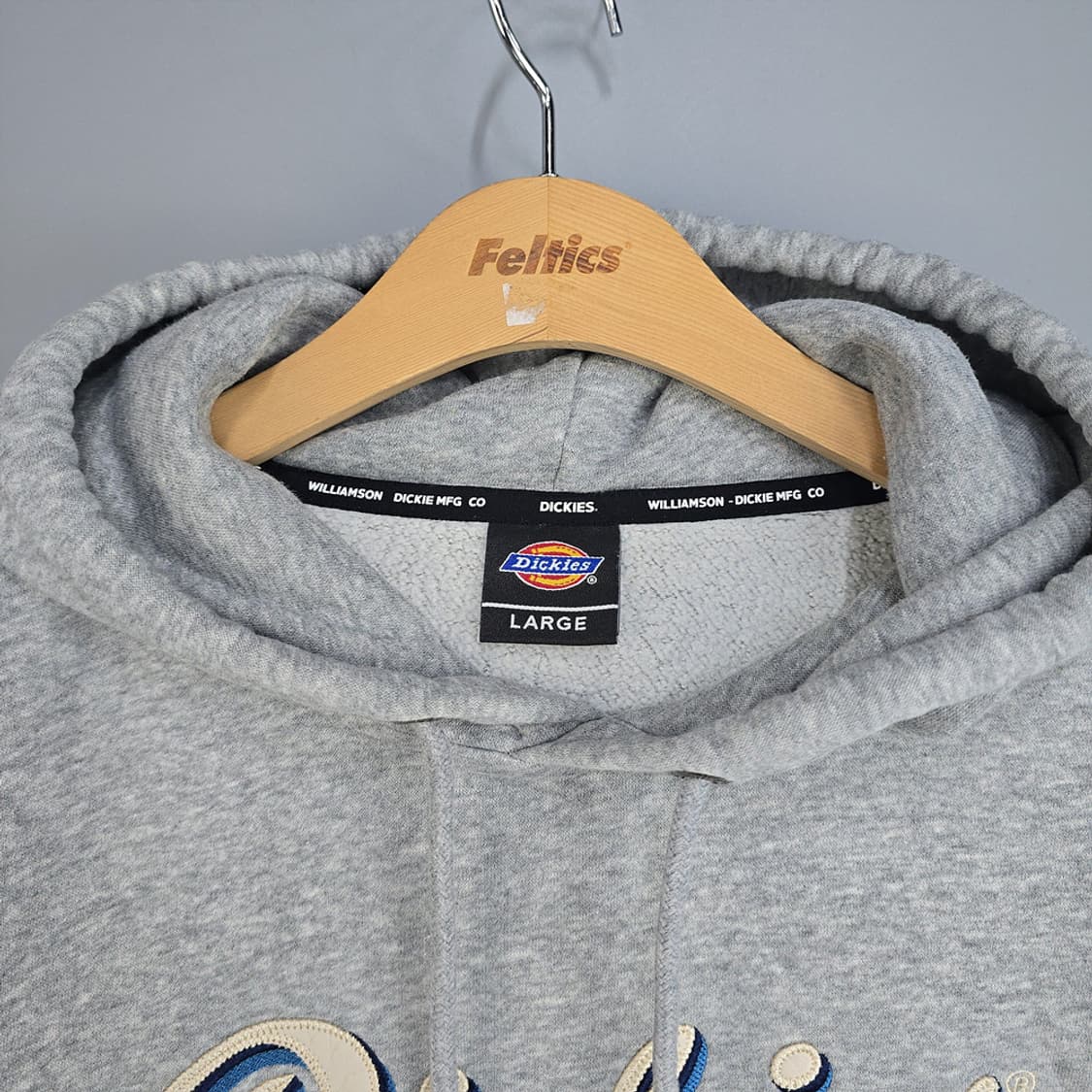 디키즈(Dickies) 자수 로고 후드티 L 상품이미지2