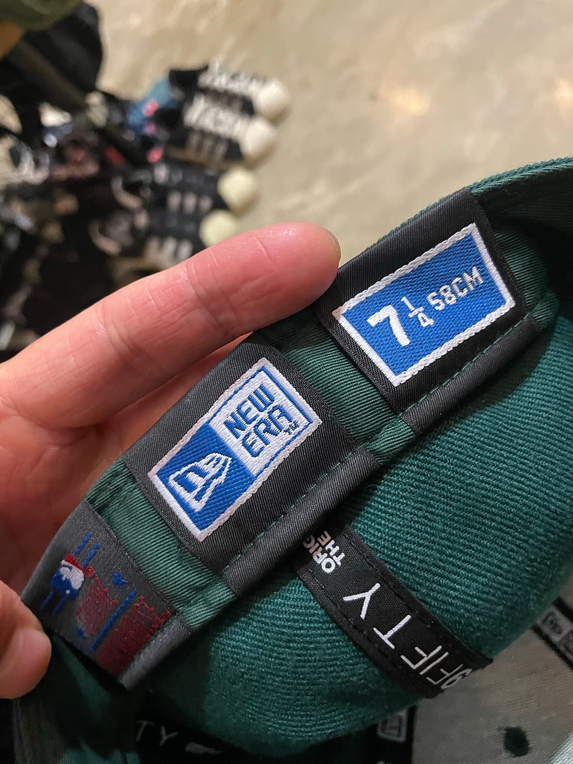 뉴에라 오클랜드 애슬레틱스 7 1/4 (58cm) 상품이미지8