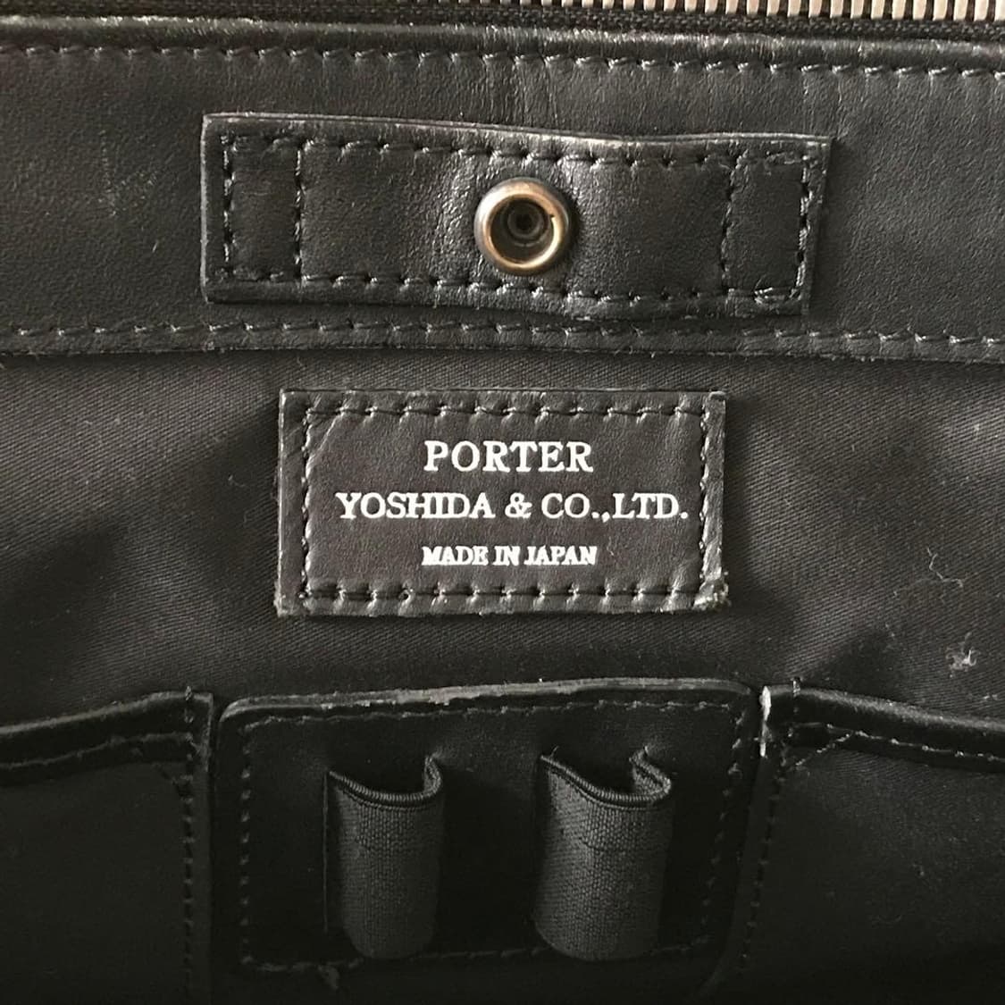 요시다 포터 소가죽 비즈니스 가방 상품이미지9
