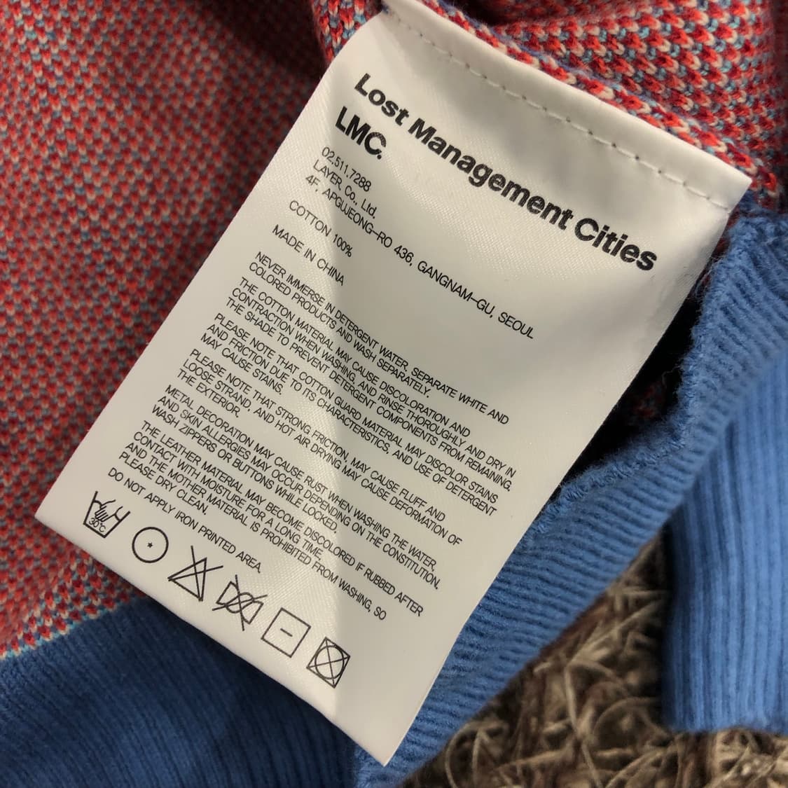 LMC 엘엠씨 베어 니트 상품이미지5