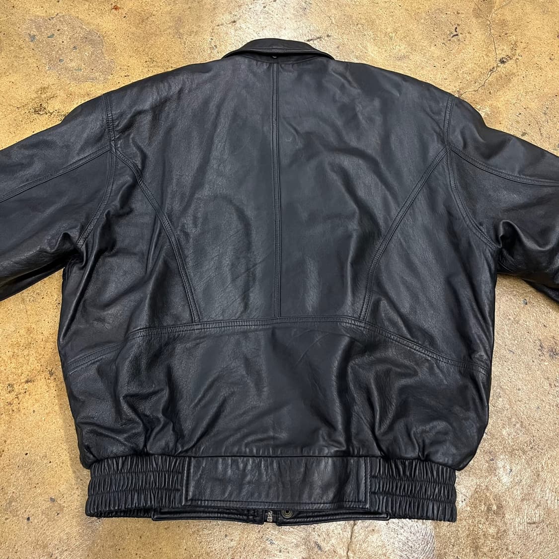 [정품/100] 인디안 빈티지 가죽 봄버 자켓 b15 상품이미지4