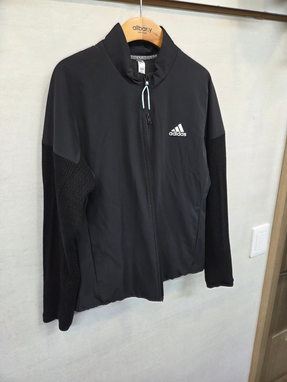 아디다스 여성 프리마로프트 패디드 니트 투웨이 자켓 L 상품이미지9