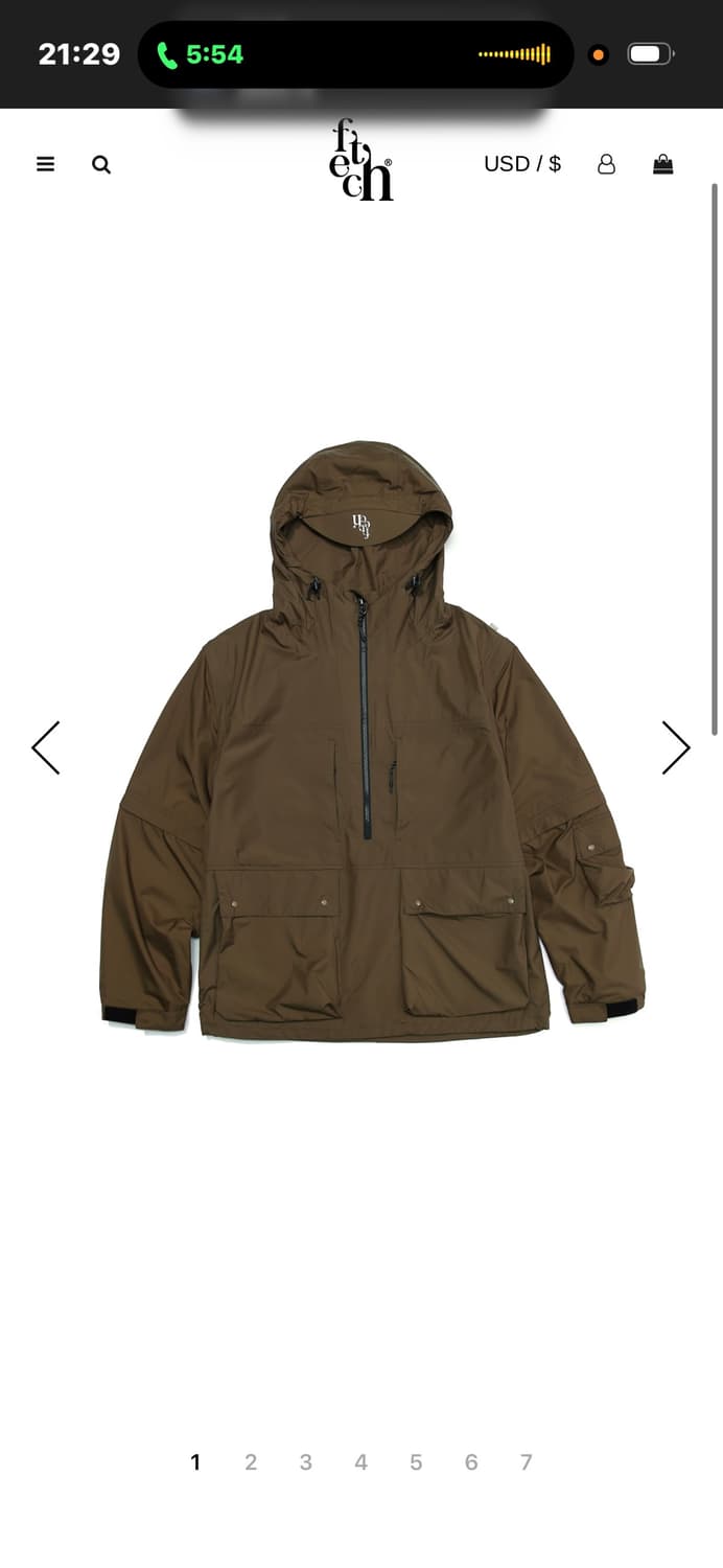 [L] 페치선데이 퍼텍스 3WAY 아노락 상품이미지1