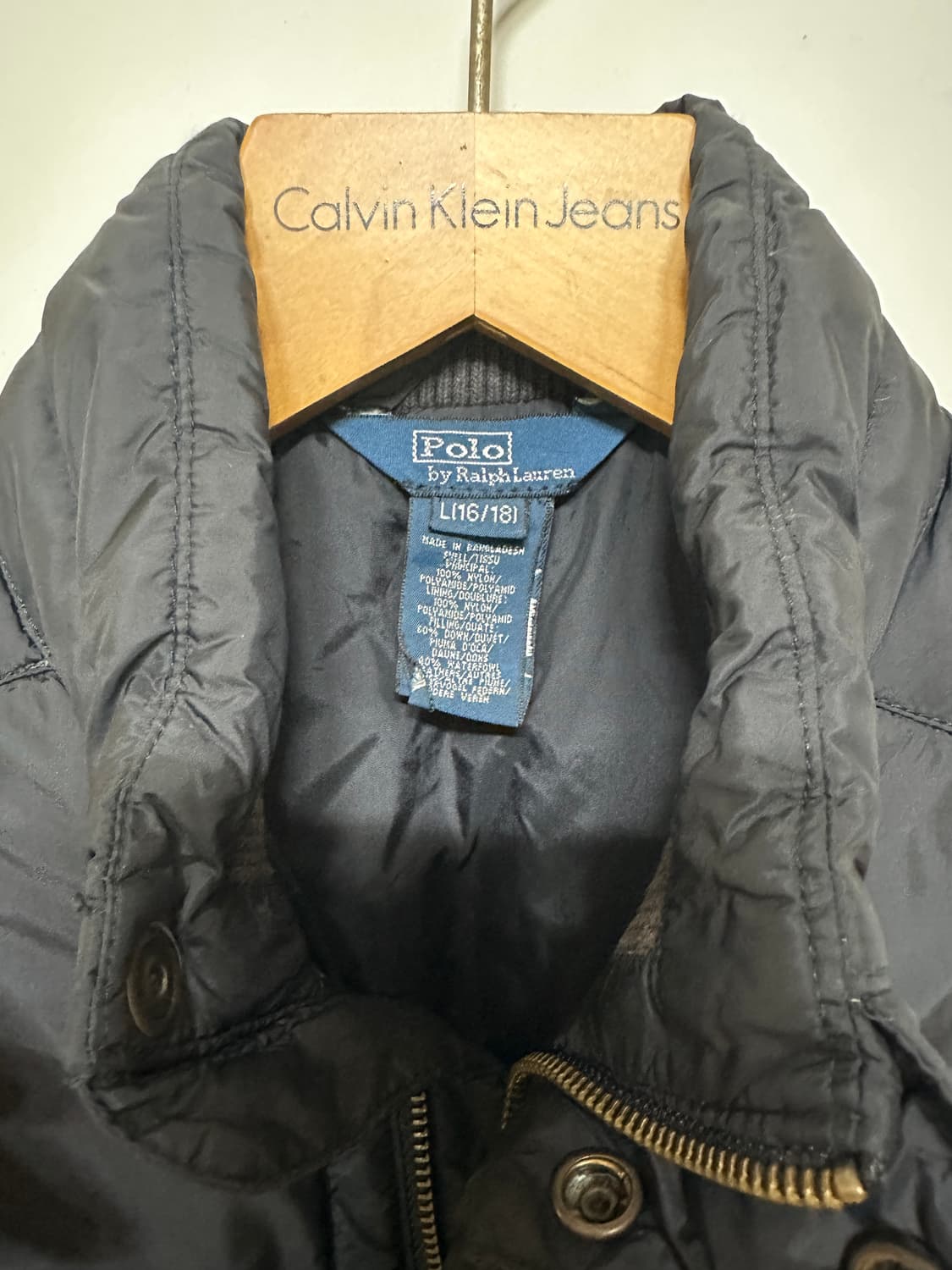 폴로 랄프로렌 블랙 패딩 조끼 상품이미지2