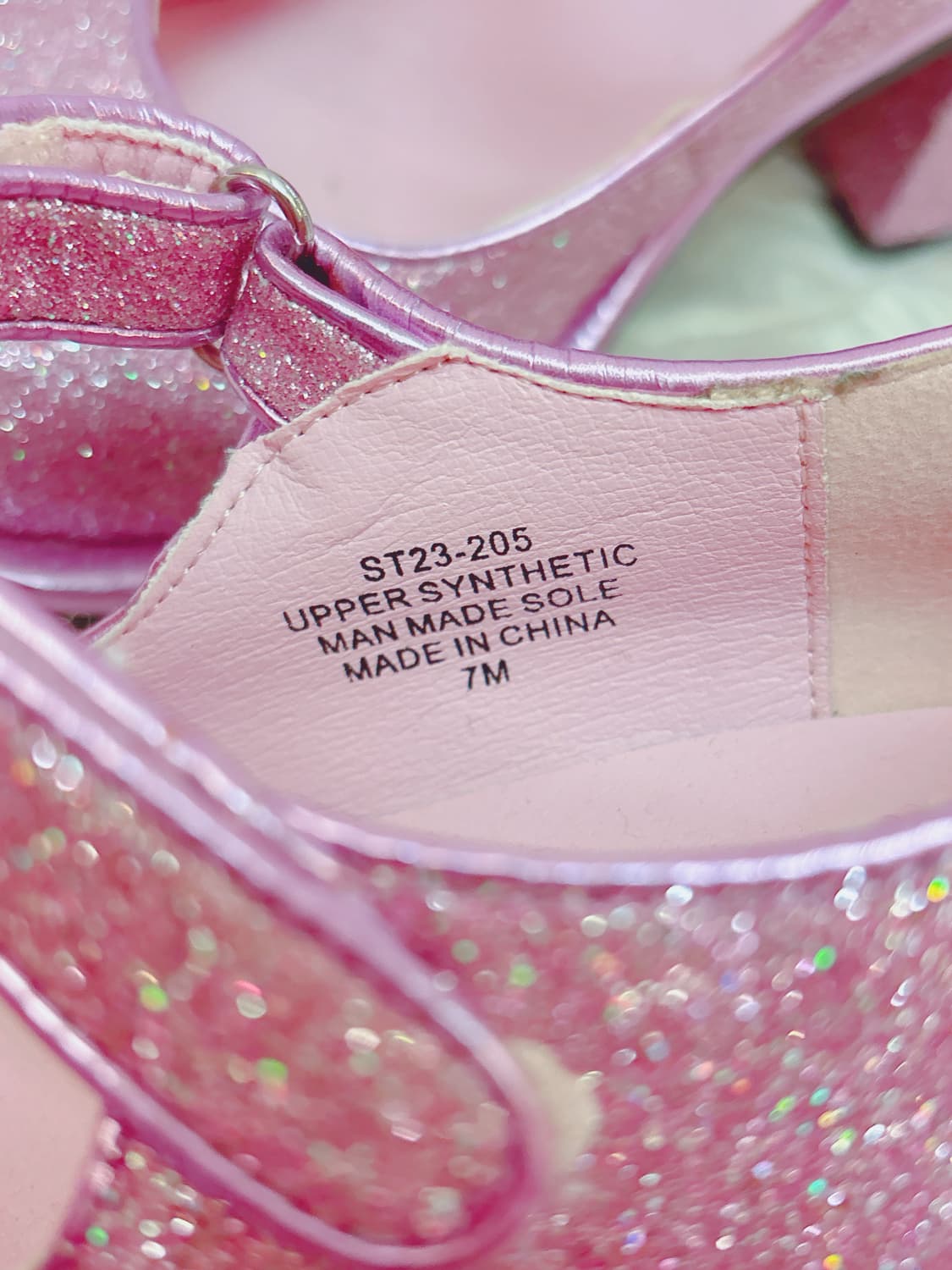 Sugar Thrillz glitter chunky mary janes 상품이미지5