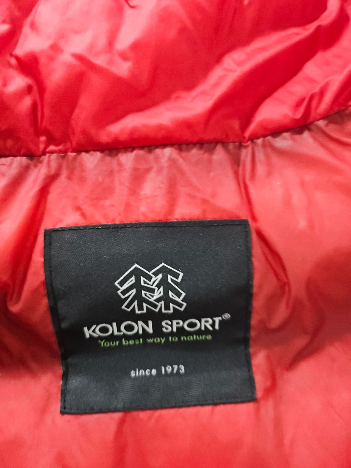 코오롱 정품 구스 패딩 점퍼 여성  100 상품이미지4