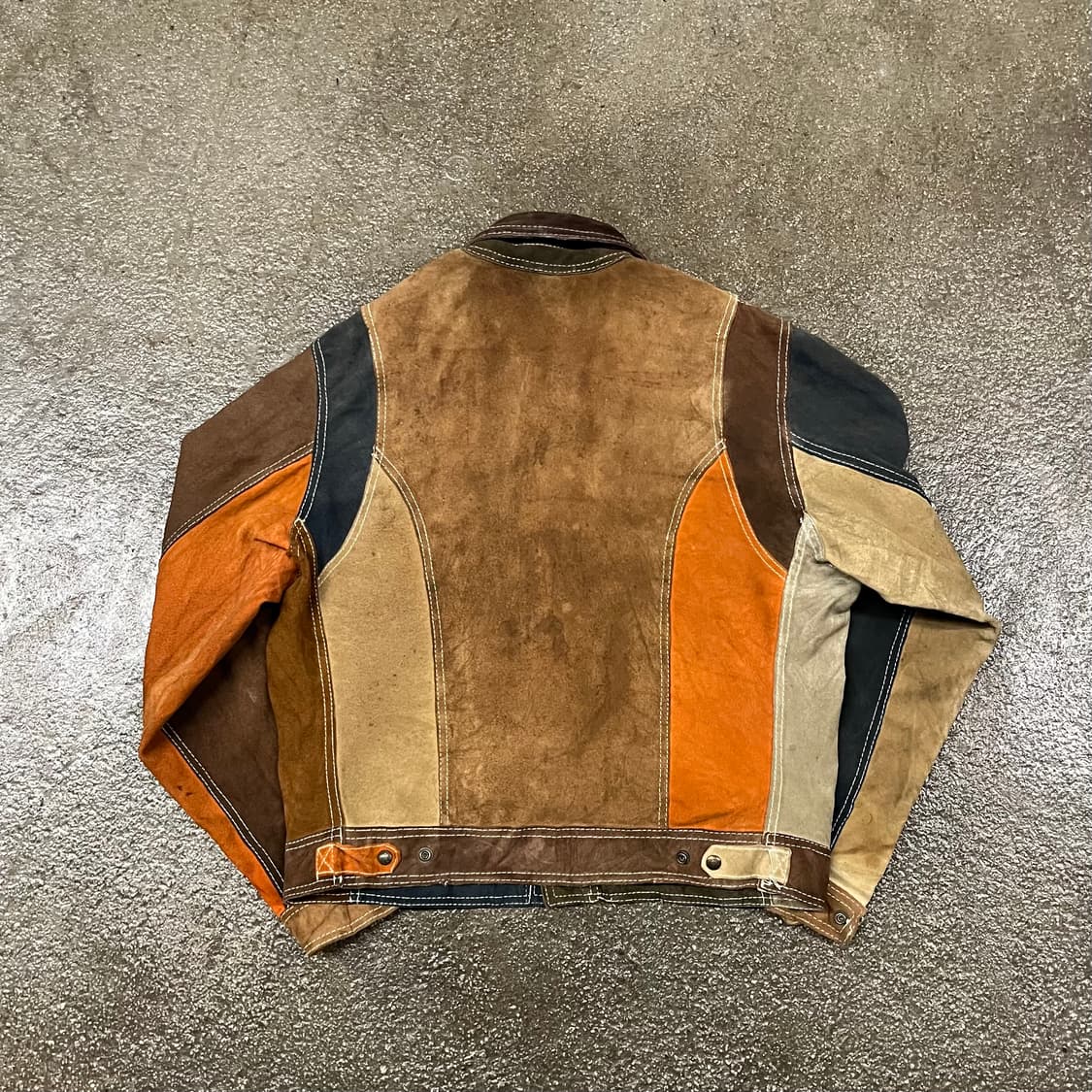 90s Diesel 리버시블 스웨이드 트러커 자켓 (105) 상품이미지7