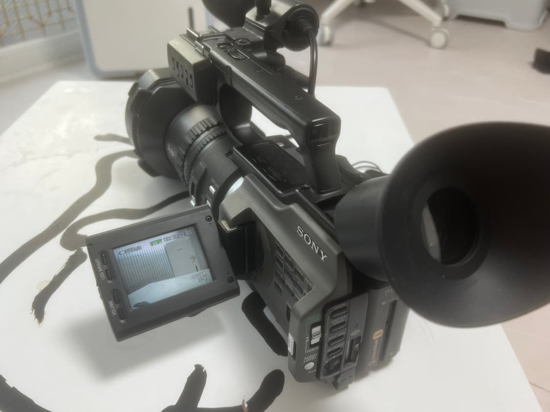 소니 pd150 DVCAM 근본 캠코더 (vx2000 전문가 버전) 상품이미지1