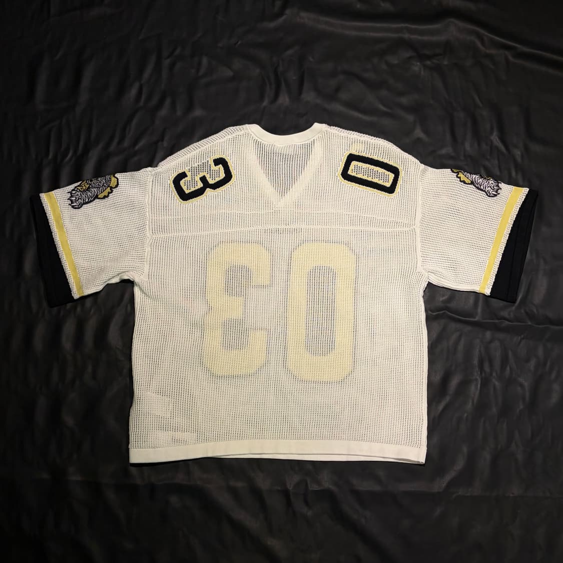 아디다스 03 넘버링 화이트 메쉬 반팔 상품이미지2