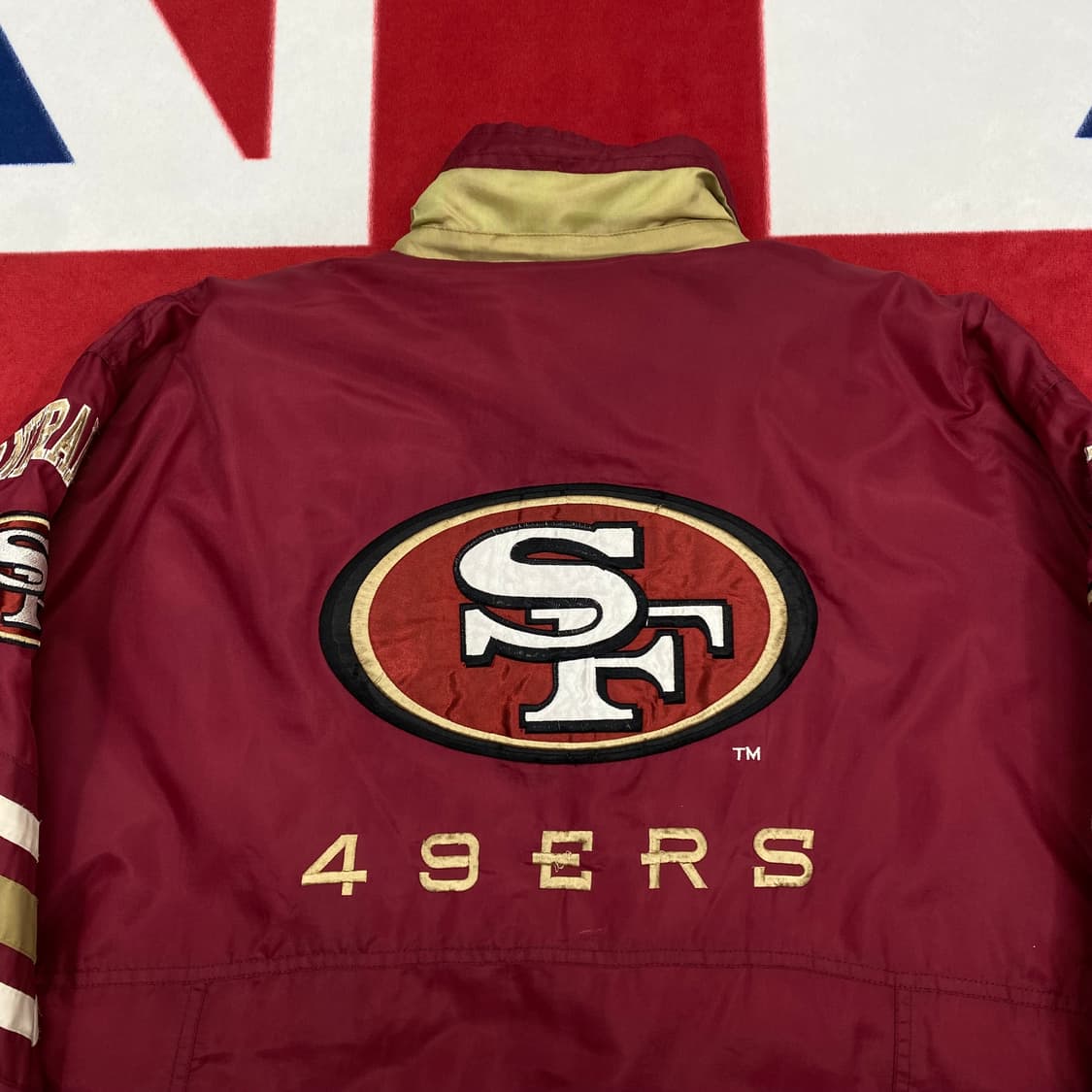 NFL 스타터 샌프란시스코 올드스쿨점퍼 M 실측 XL  상품이미지8