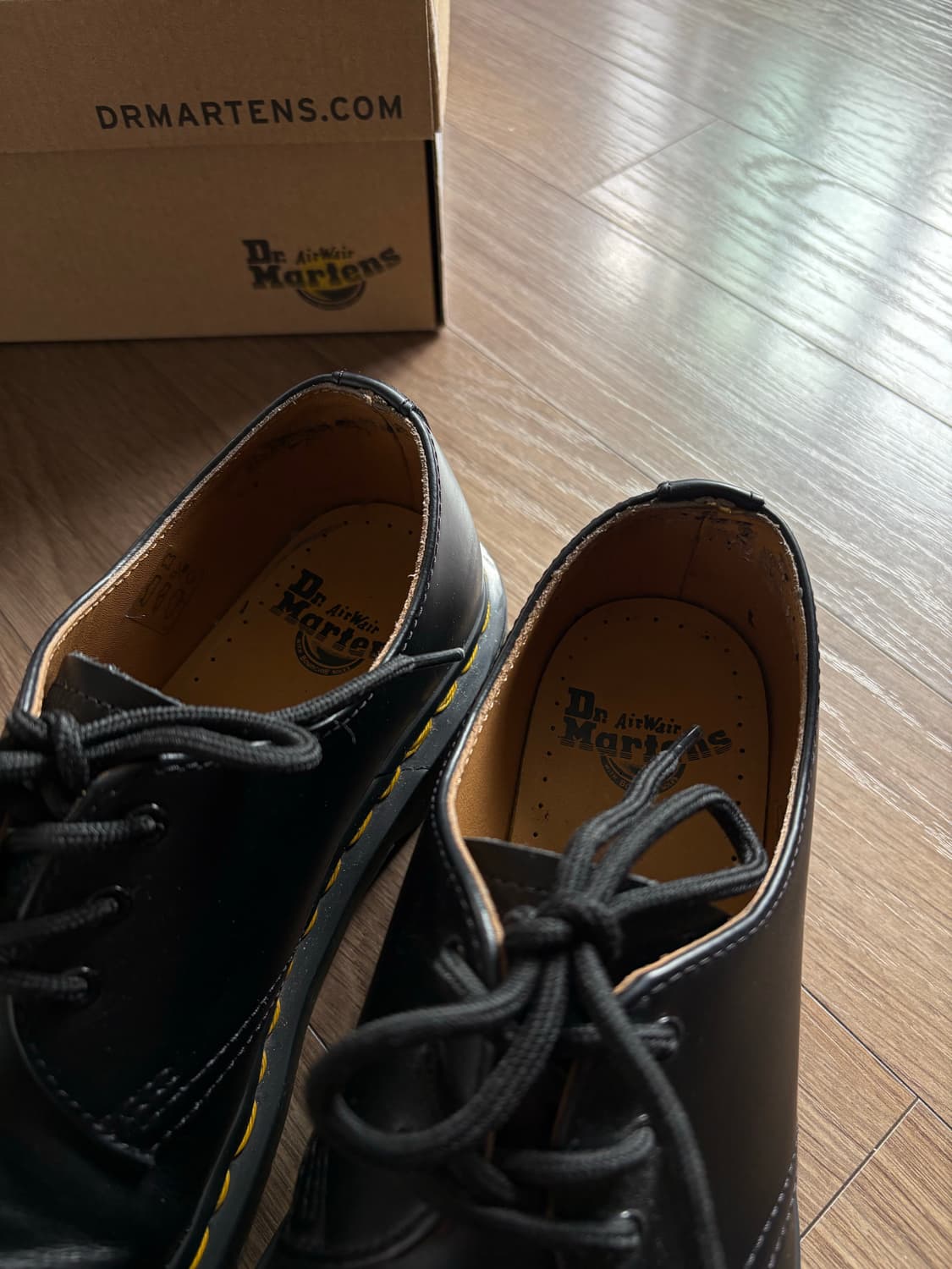 닥터마틴 1461 스무스 블랙 US7 상품이미지2