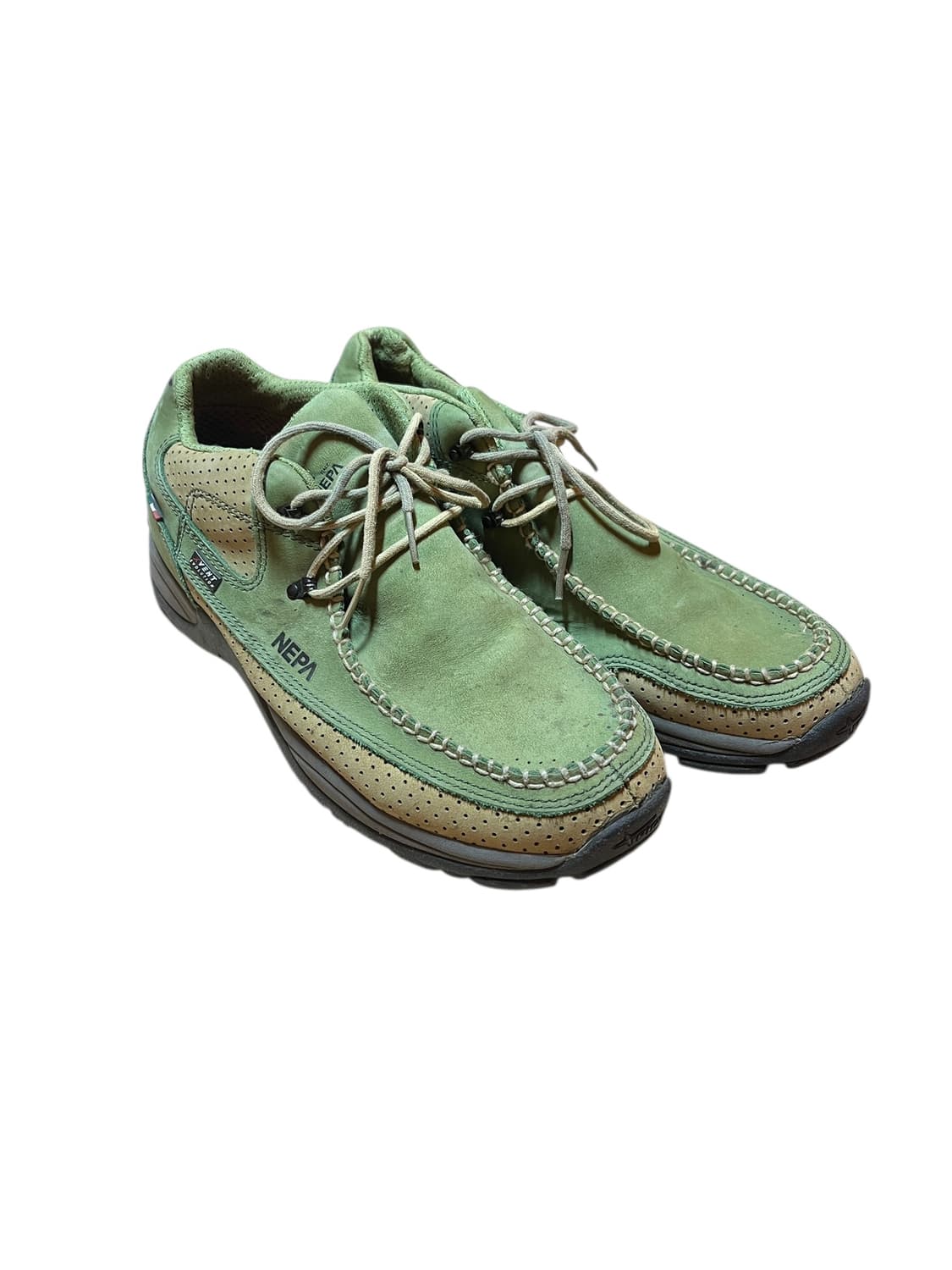 280) 네파 펀칭 스웨이드 로우컷 트레킹 슈즈 상품이미지1