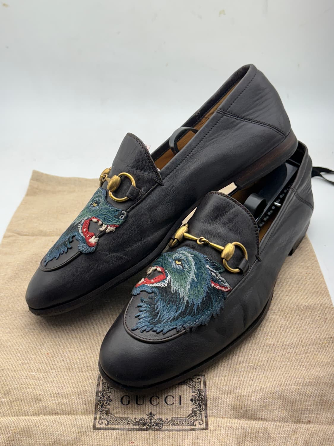 정품)구찌 울프 홀스빗 255 상품이미지3