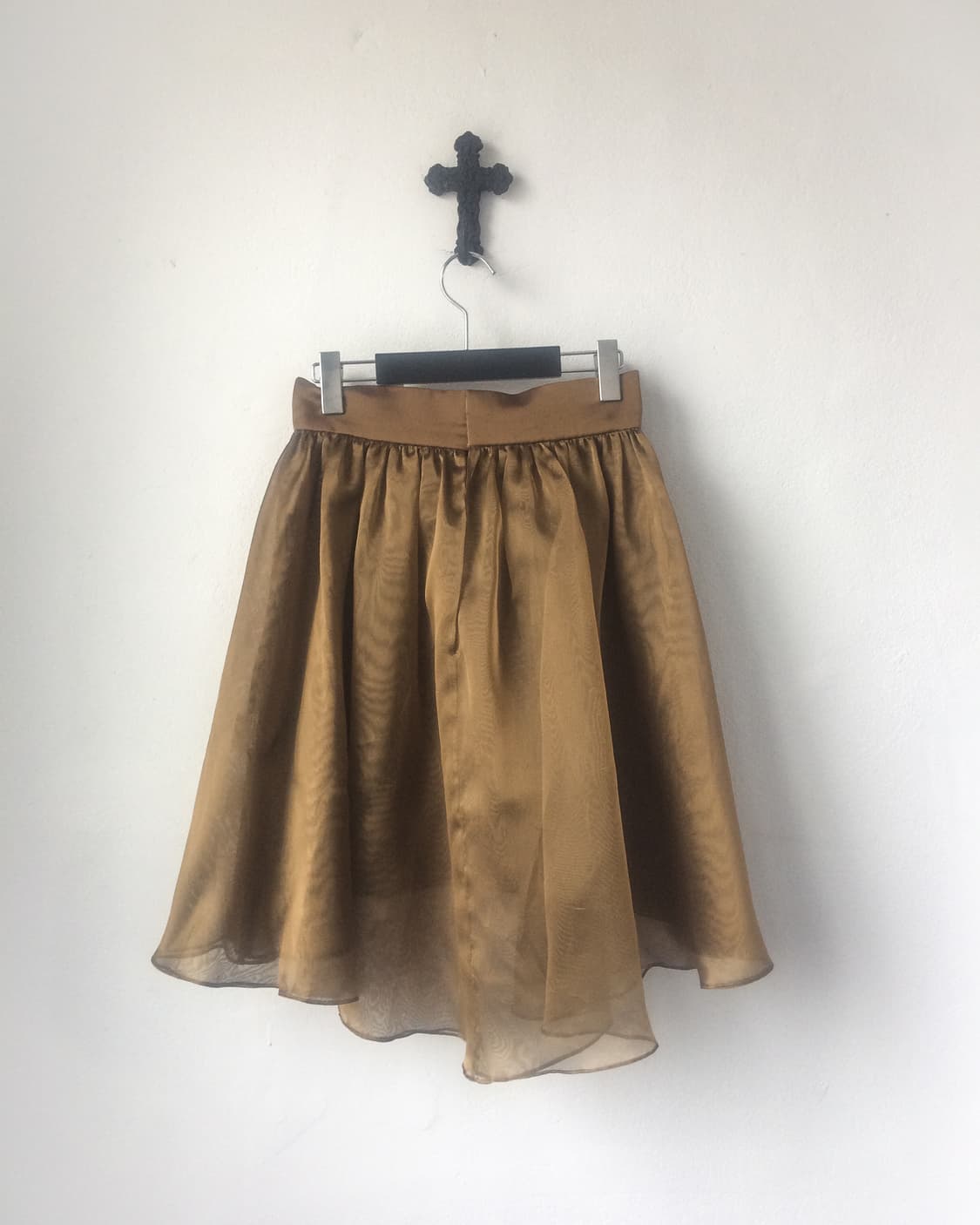 Ribbon point layered skirt 상품이미지5
