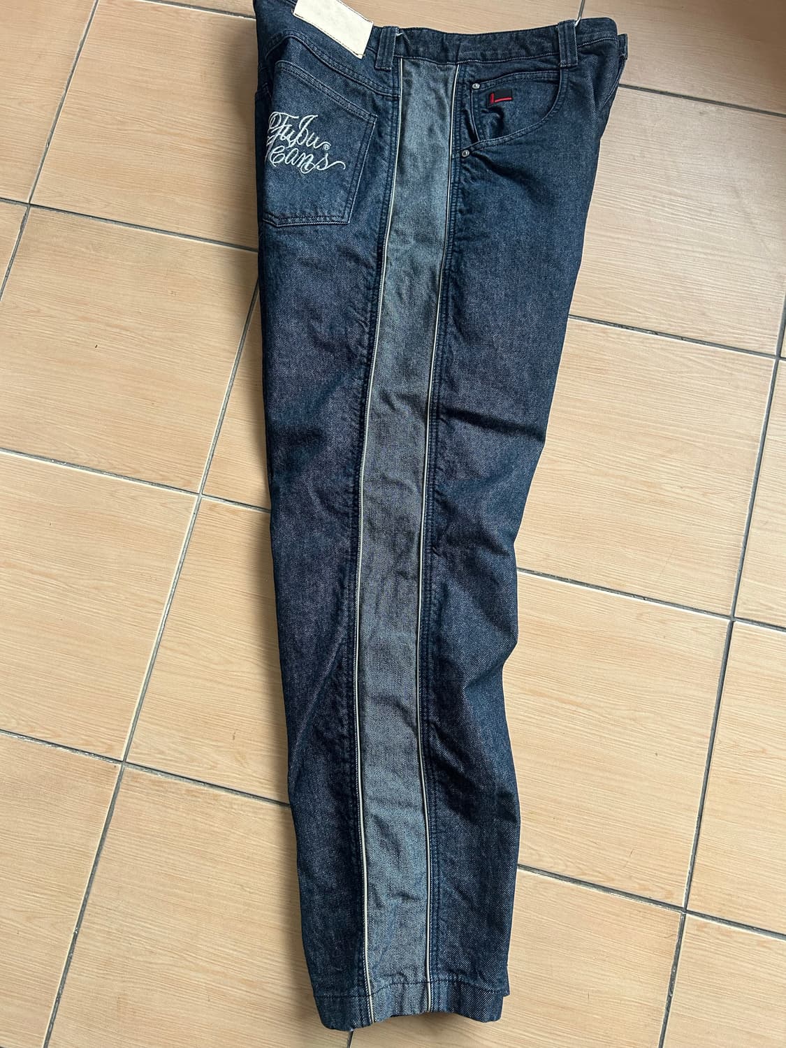 90‘s FUBU 후부 와이드진 36in 상품이미지3