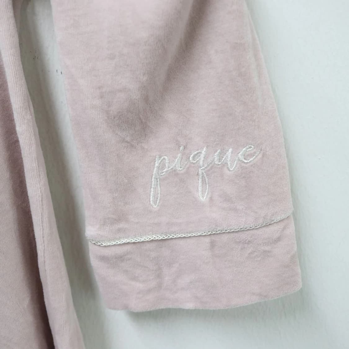 젤라또피케 딸기우유 자수 잠옷 셔츠 상의 61710 상품이미지5