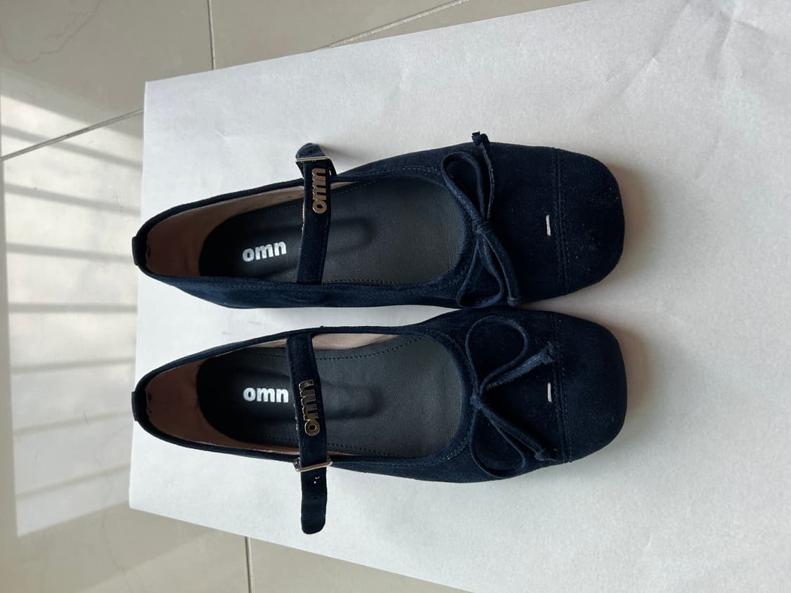 omn 옴니포턴트 스웨이드 메리제인 플랫 슈즈 245 상품이미지1