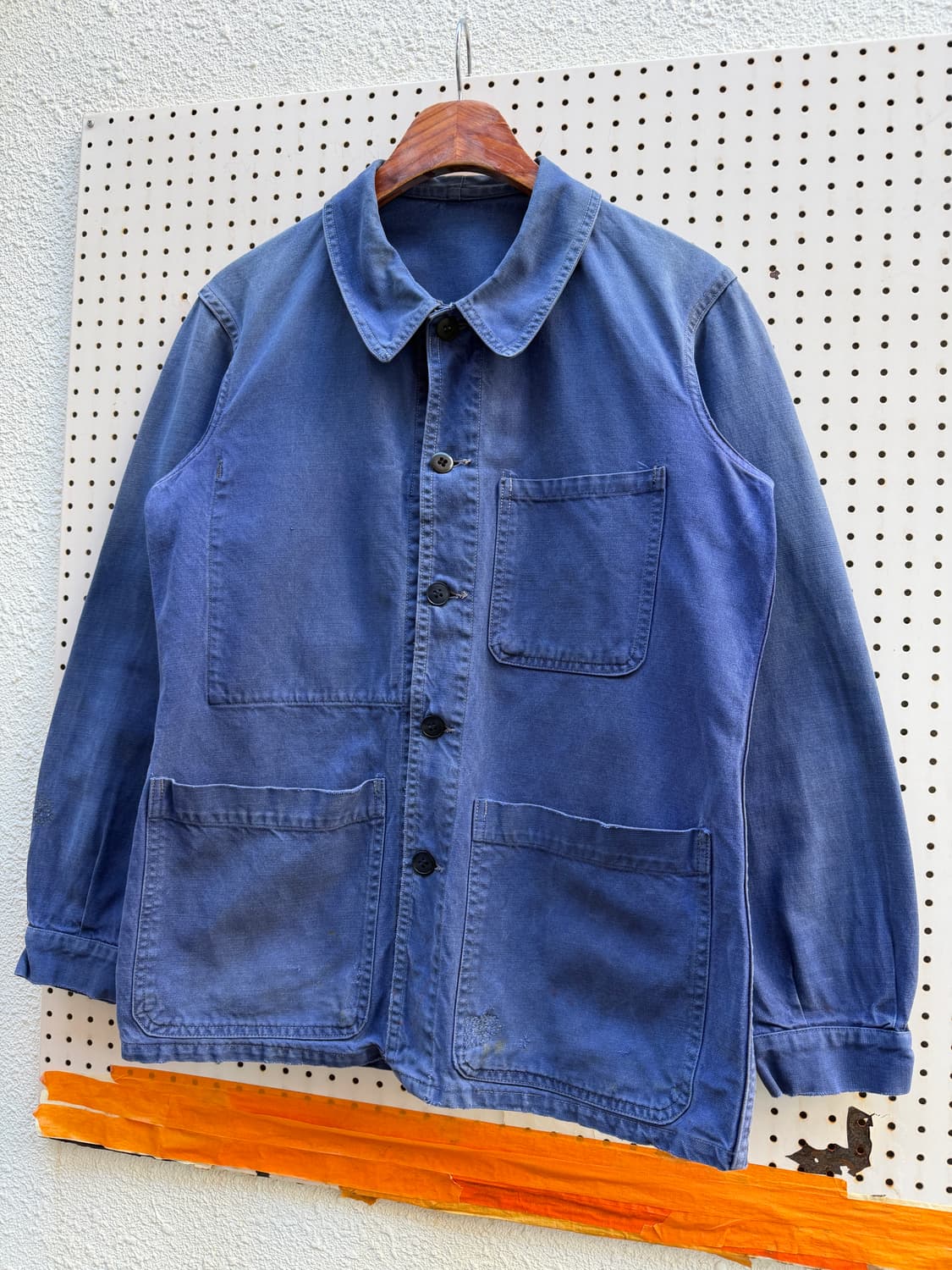 1950s OLD MODEL ROUND COLLAR 50s 프렌치워크자켓 상품이미지6