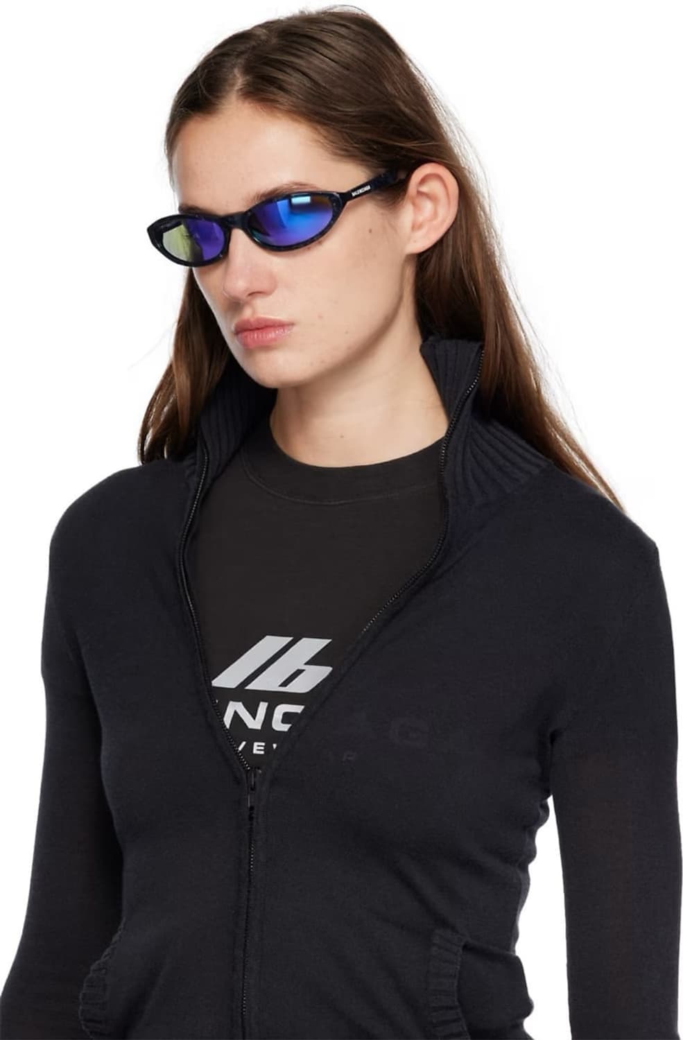 [OS] 발렌시아가 네오라운드 선글라스 블루 상품이미지3