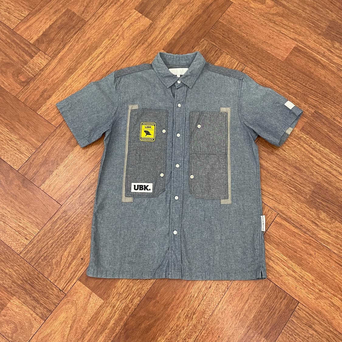 FUBU 데님 워크 셔츠 상품이미지1