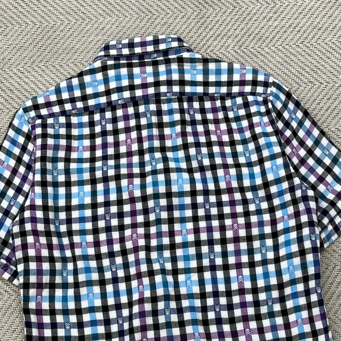 빔즈 체크 하프 셔츠 r3975 상품이미지5