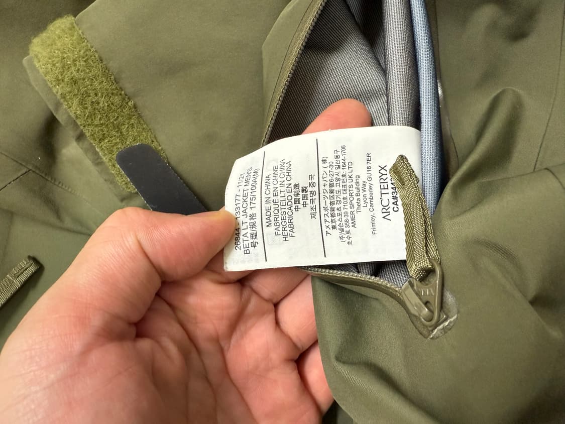 아크테릭스 베타 LT M 사이즈  상품이미지5