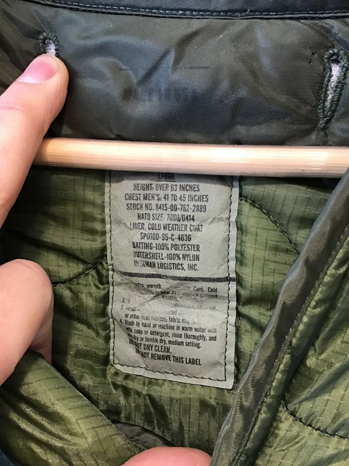 M65 필드자켓 라이너 리폼 상품이미지3