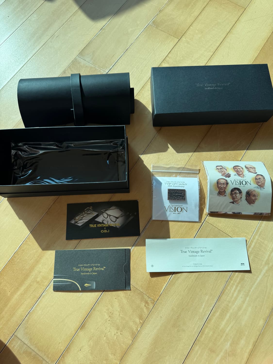 세계 300장 한정 TVR 504X x OBJ 셀룰로이드 사케 뿔테 상품이미지8