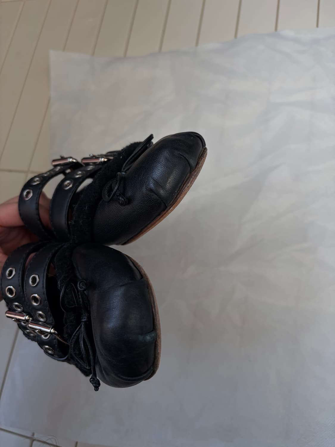 Miu miu fur ballet flat 37 상품이미지4