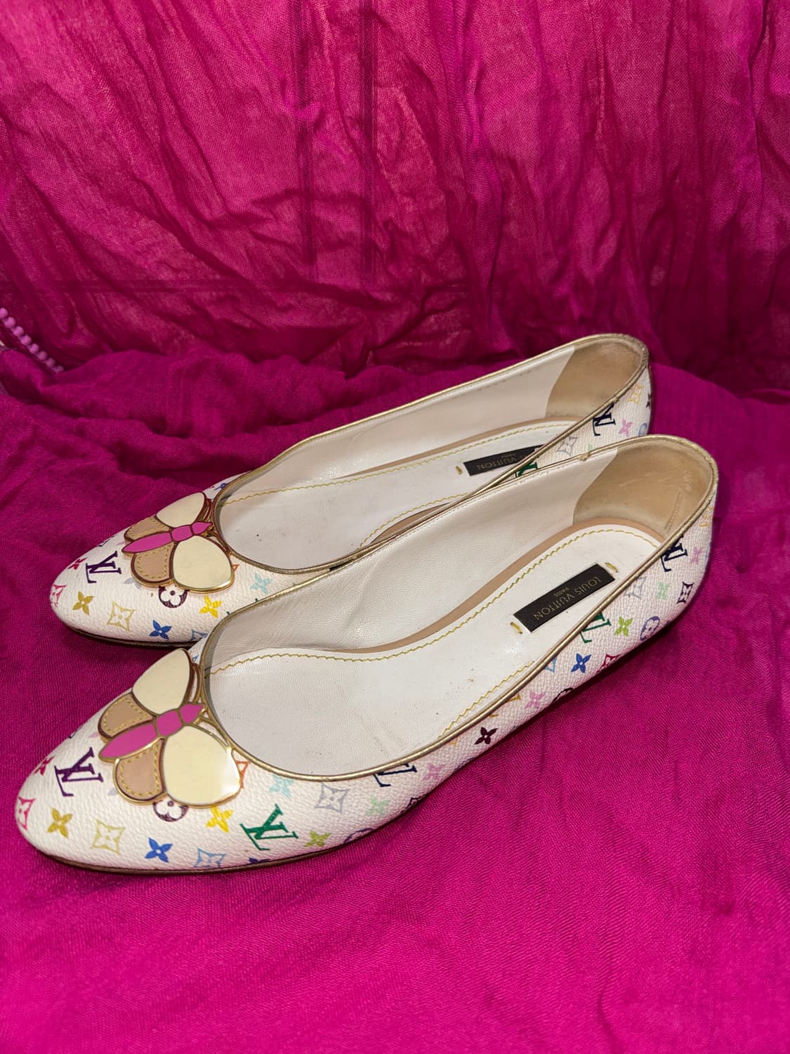 Louis Vuitton Multi monogram flats 38.5 상품이미지3