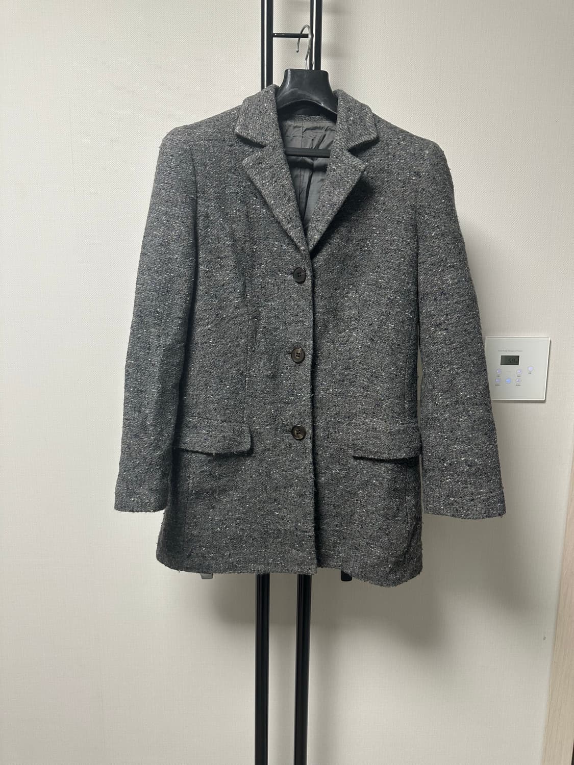 버버리  정품   모+캐시미어  자켓-38사이즈 상품이미지1