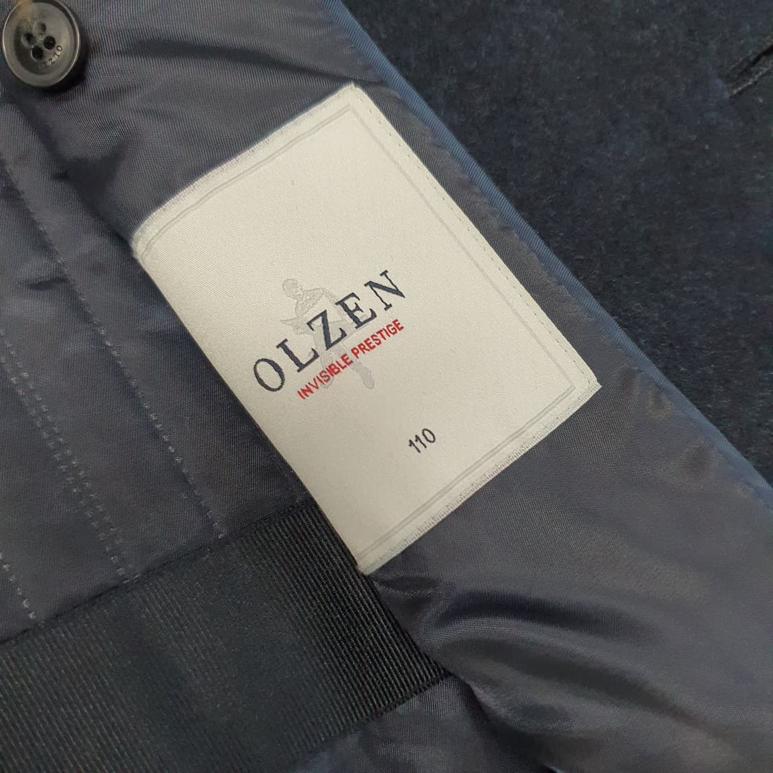 올젠 울 캐시미어 겨울 코트 남자105~110 상품이미지8