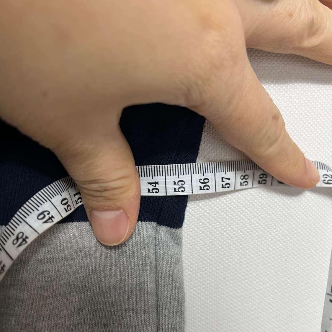 럭키마르쉐 스트라이프 크롭 카라티 m 상품이미지4